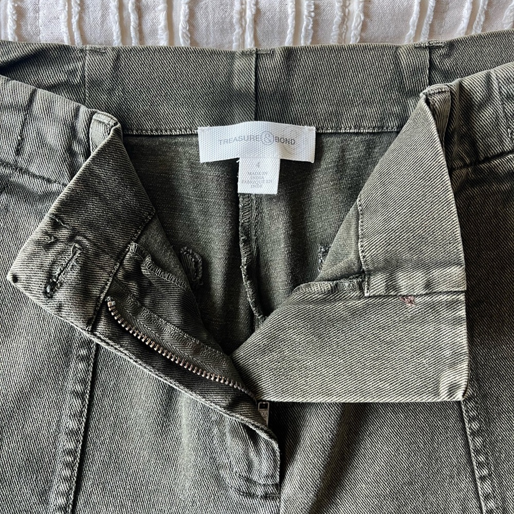 Treasure & Bond Stretch Cotton Cargo Pants - Picture 4 of 7